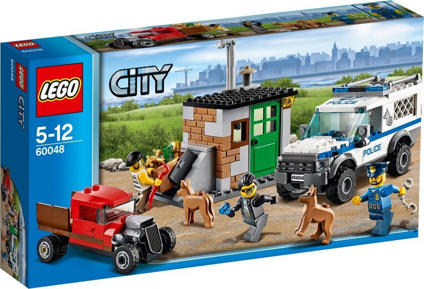 Конструктор lego city 60048 полицейский отряд с собакой