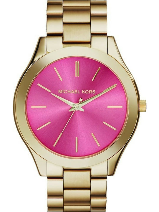 Michael Kors Runway Women's Watch with Gold Met...