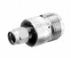 Ultimax V7828 Converter SMA male to Coaxial female Silver 1pcs
