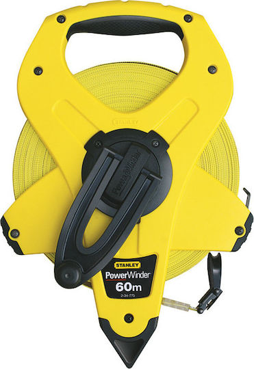 Stanley Power Winder Tape Measure 12.7mm x 100m