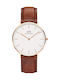 Daniel Wellington Classic St Mawes Ceas de Damă cu Maro Curea din Piele