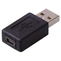 USB-A male σε mini USB female