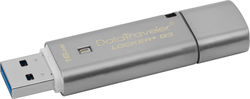 Kingston DataTraveler Locker+ G3 16GB USB 3.0 Stick Γκρι