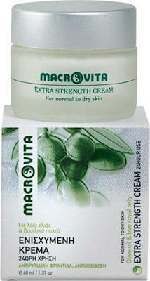 Macrovita Olive Oil & Bee Royal Gelly 24ωρη Ενυδατική & Αντιγηραντική Κρέμα Προσώπου για Κανονικές/Ξηρές Επιδερμίδες 40ml