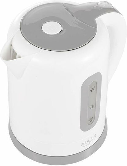 Adler Kettle Travel Size 1.7lt 2200W White