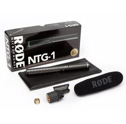 Rode Condenser / Shotgun XLR Microphone NTG1 Shock Mounted/Clip On