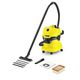 Karcher WD 4 Nass- und Trockensauger Flüssigkeiten / Feststoffe 1000W mit Behälter 20Es