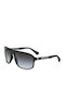 Emporio Armani Sonnenbrillen mit Schwarz Rahmen und Schwarz Verlaufsfarbe Linse EA4029 50638G