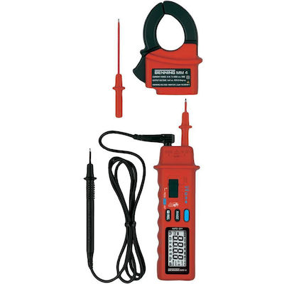 Benning MM4 Digitales Multimeter mit AC / DC / Widerstand / Kapazität / Temperaturmessung