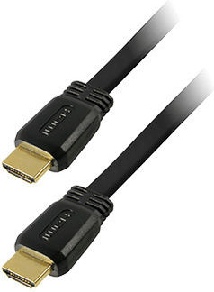 Transmedia Transmedia HDMI-Kabel männlich - HDMI-Stecker 1,5 m Schwarz