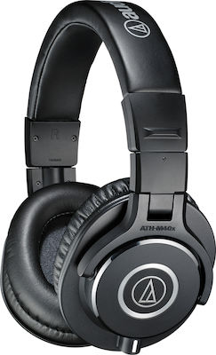 Audio Technica ATH-M40x Ενσύρματα Over Ear Studio Ακουστικά Μαύρα