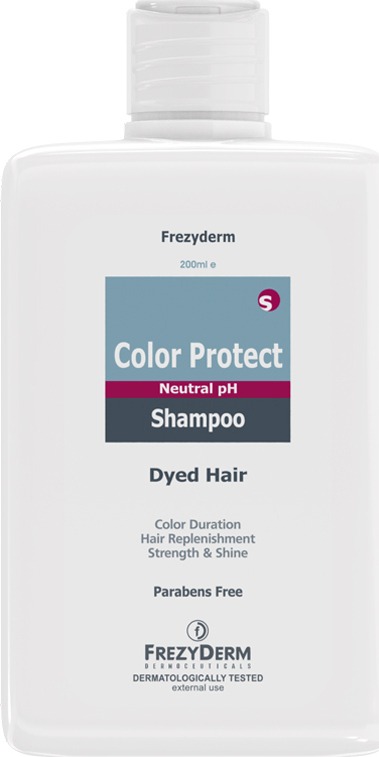 Frezyderm Color Protect Σαμπουάν Αναδόμησης/Θρέψης & Διατήρησης Χρώματος για Βαμμένα Μαλλιά 200ml