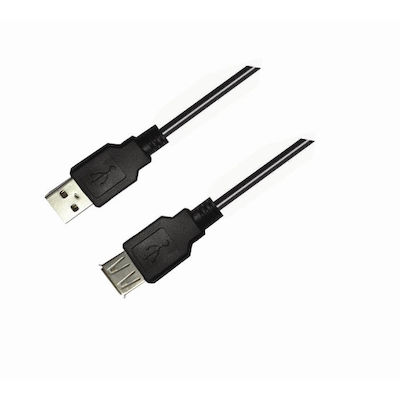 Aculine USB 2.0 USB-A male - USB-A female 3m (USB-002)