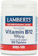 Lamberts Vitamin B12 Βιταμίνη 100mcg 100 ταμπλέτες