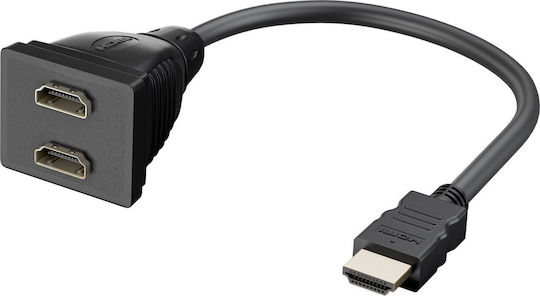 Goobay 68784 Konverter HDMI männlich zu HDMI weiblich 1Stück