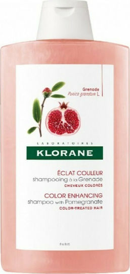 Klorane Pomegranate Color Enchancing Σαμπουάν Αναδόμησης/Θρέψης & Διατήρησης Χρώματος για Βαμμένα Μαλλιά 400ml
