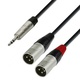 Adam Hall Audio Cable 2x XLR male - 3.5mm male 1.8m (K4YWMM0180)
