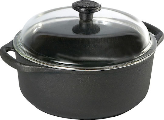Skeppshult Deep Pot made of Cast Iron 4lt / 25cm