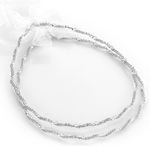 louvaris handmade silver wedding crowns S212E