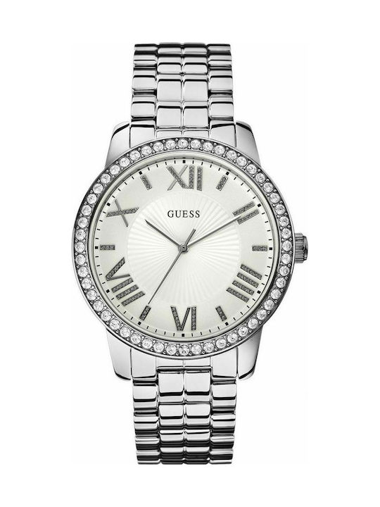 Guess Steel Crystal Watch
