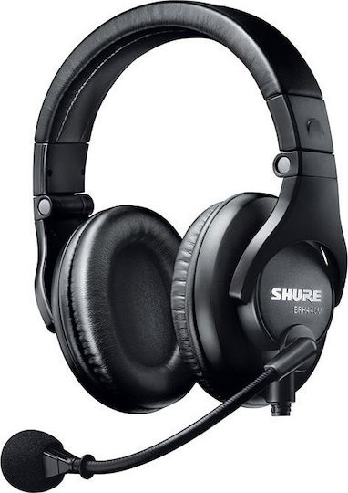 Shure BRH440M On Ear Multimedia Headphone with Microphone 3.5mm Jack