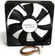 StarTech FAN12025PWM Gehäuselüfter (2200rpm / 78,41cfm) Ohne LEDs Beleuchtung und Verbindung 4-Pin