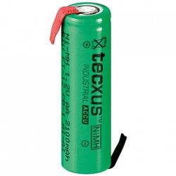 Tecxus AA 2100mAh 1.2V με Λαμάκι 1τμχ