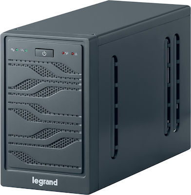 Legrand Niky UPS Line-Interactive 1000VA with 6 IEC Power Plugs