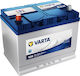 Varta Batterie Auto Blue Dynamic E24 mit Kapazität 70Ah und CCA 630A
