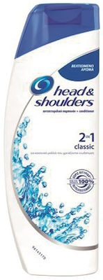 Head & Shoulders 2in1 Classic Clean Shampoos gegen Schuppen für Ölig Haare 1x360ml