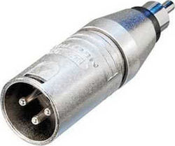 Neutrik NA2MPMM XLR male σε RCA male Neutrik NA2MPMM XLR male σε RCA male