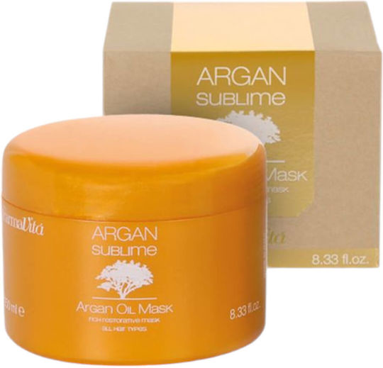 Farmavita Μάσκα Μαλλιών για Επανόρθωση με Argan Oil 250ml