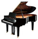 Yamaha Akustisch Klavier mit Schwanz C5X mit 88 Gewichtet Tasten Poliertes Ebenholz