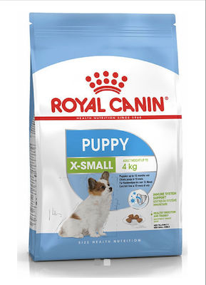 Royal Canin Puppy X-Small 1.5kg Hrană Uscată pentru Cățeluși de Rase Mici cu Porumb, Păsări de curte și Orez