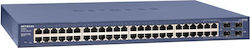 NetGear GS748T v5 Managed L2 Switch με 48 Θύρες Gigabit (1Gbps) Ethernet και 4 SFP Θύρες