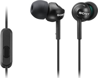 Sony MDR-EX110AP In-ear Handsfree με Βύσμα 3.5mm Μαύρο