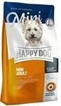 Happy Dog Mini Adult 4kg Hrană Uscată fără Gluten pentru Câini Adulți de Rase Mici cu Porumb și Păsări de curte