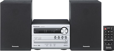 Panasonic Sistem audio SC-PM250 SC-PM250EG-S 20W cu CD / Media digitale Player și Bluetooth Argint