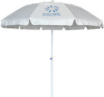 Escape Foldable Beach Umbrella Diameter 2m with Air Vent White
