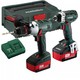 Metabo 685058000 Σετ Κρουστικό Δραπανοκατσάβιδο & Παλμικό Κατσαβίδι 18V με 2 Μπαταρίες 5.2Ah και Θήκη
