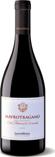 Santo Wines Wine Mavrotragano Red Dry Santorini 750ml