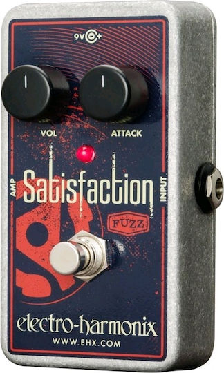 Electro-Harmonix Satisfaction Pedals Effect Fuzz Electric Guitar and Electric Bass