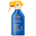 Nivea Sun Moisturising Trigger Αδιάβροχη Αντηλιακή Λοσιόν για το Σώμα SPF30 σε Spray 300ml