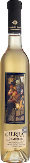Limnos Organic Wines Βιολογικό Κρασί La Terra Grand Cru Μοσχάτο Αλεξάνδρειας Λευκό Γλυκό 500ml