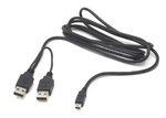 InLine USB 2.0 Cablu USB-A - mini USB-B Negru 1.8m 33107X