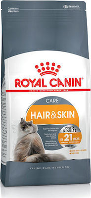 Royal Canin Hair & Skin Care Dry Food for Adult Cats with Poultry 0.4kg