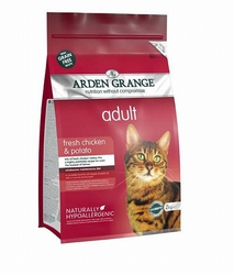 Arden Grange Adult Dry Food for Adult Cats with Chicken / Potatoes 4kg