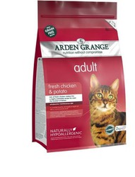 Arden Grange Adult Dry Food for Adult Cats with Chicken / Potatoes 0.4kg