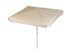 Summer Club Bahamas I Strandsonnenschirm Aluminium Durchmesser 1.6m mit UV Schutz Beige