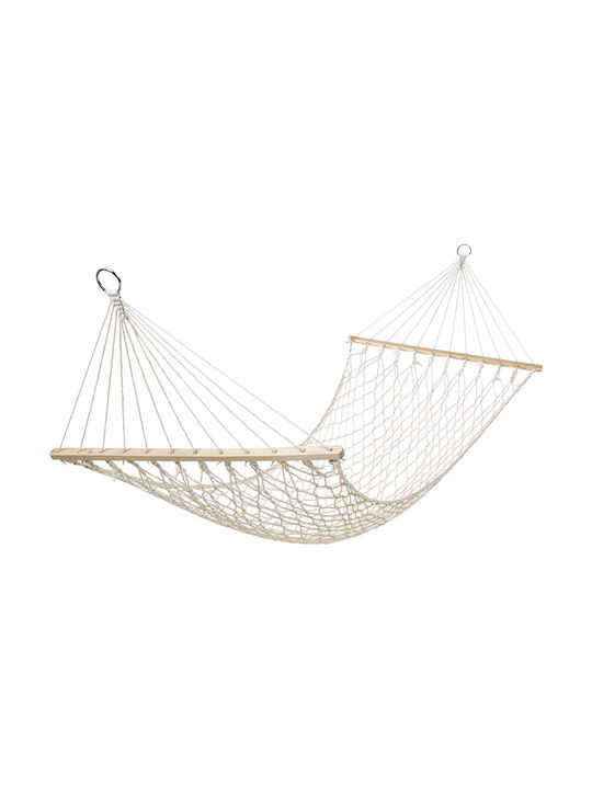 Escape Δικτυωτή Single Hammock White 200x80cm